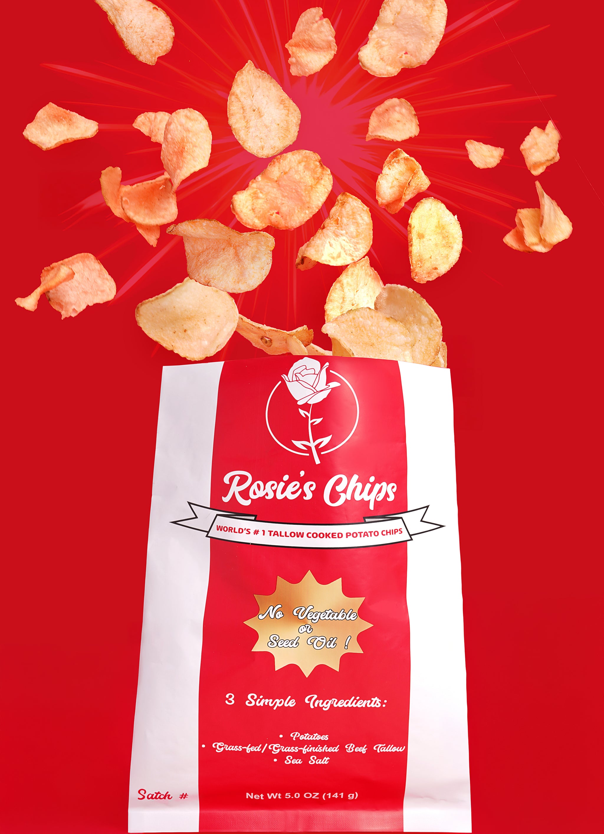 Rosie's Chips | World's #1 Tallow Cooked Potato Chips