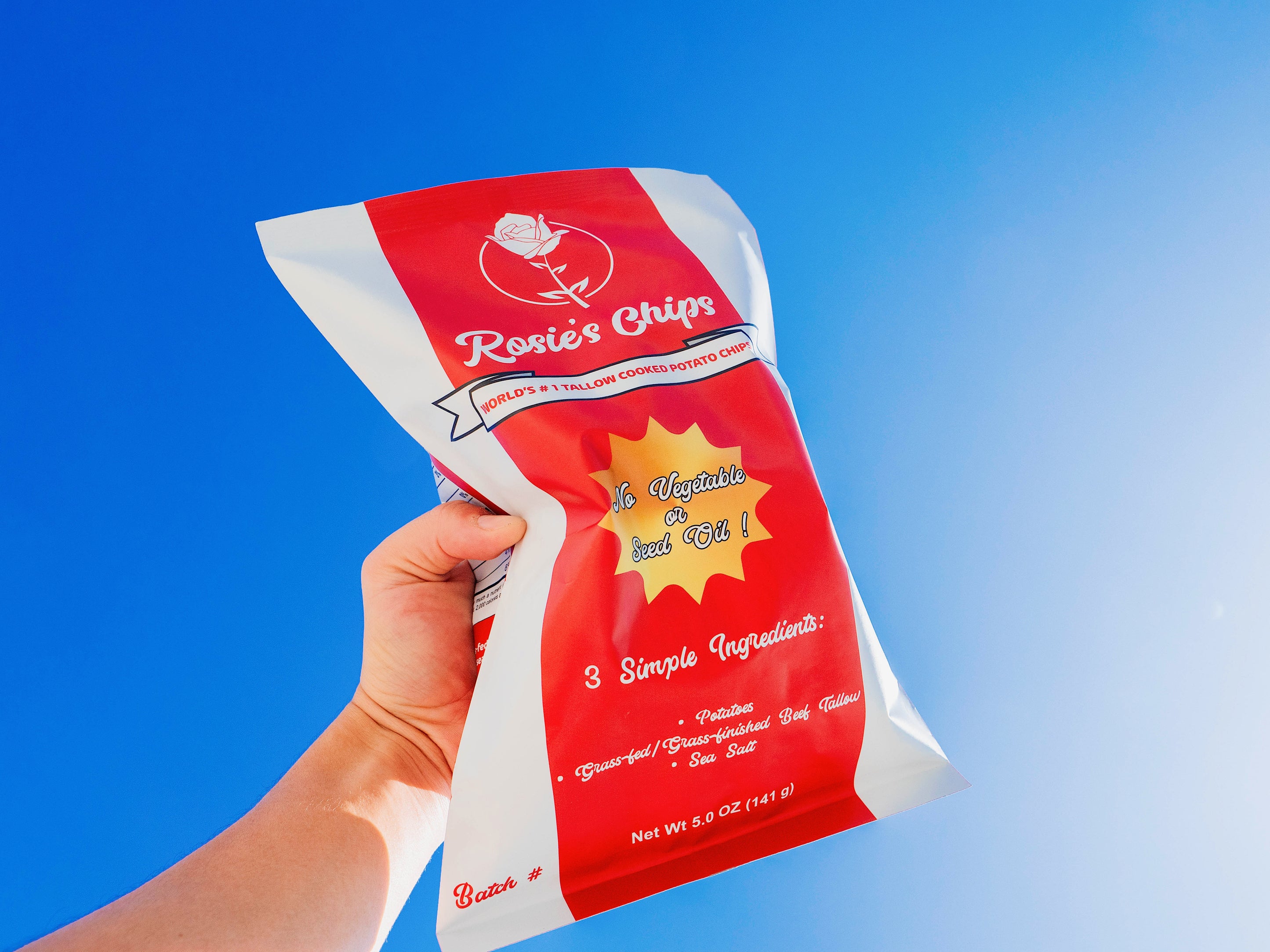 Rosie's Chips | World's #1 Tallow Cooked Potato Chips