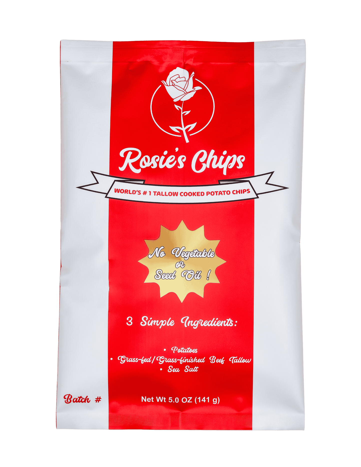 Rosie's Chips | World's #1 Tallow Cooked Potato Chips